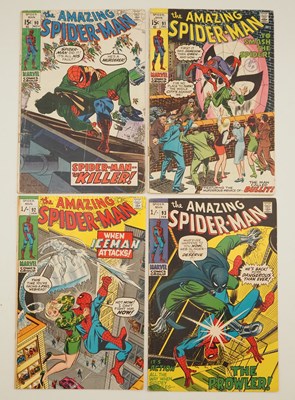 Lot 36 - AMAZING SPIDER-MAN #90, 91, 92, 93 (4 in Lot) -...