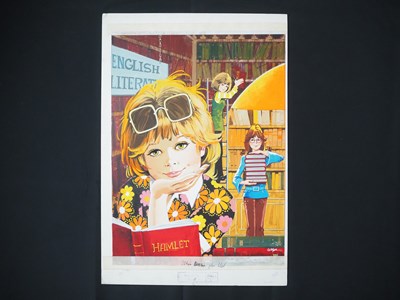 Lot 61 - PRINCESS TINA #1ST APRIL 1972 ORIGINAL PAINTED...