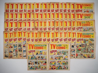 Lot 66 - TV COMIC #637-647, 650-659, 661-673, 675-713...