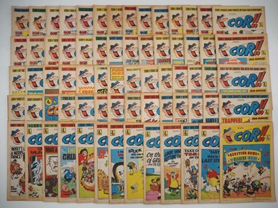 Lot 77 - COR!! (1972-74 - IPC) - 69 issues between 24th...