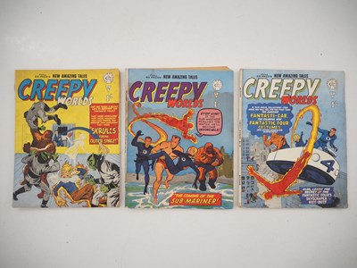 Lot 81 - CREEPY WORLDS #33, 34, 35 (3 in Lot) - (1964 -...
