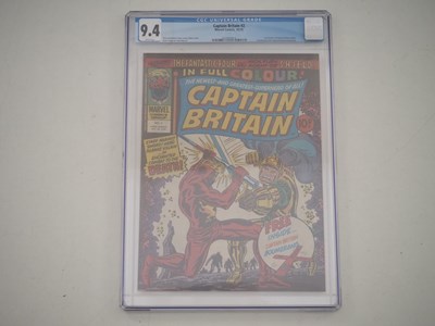 Lot 86 - CAPTAIN BRITAIN #2 (1976 - MARVEL UK) - GRADED...