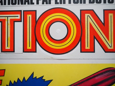Lot 87 - ACTION #1 ORIGINAL COVER ART - On its 50th...