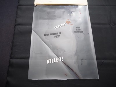 Lot 87 - ACTION #1 ORIGINAL COVER ART - On its 50th...