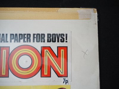 Lot 87 - ACTION #1 ORIGINAL COVER ART - On its 50th...
