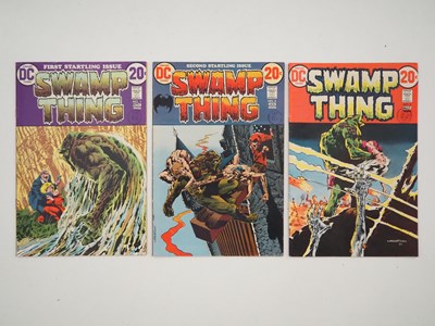 Lot 140 - SWAMP THING #1, 2, 3 (3 in Lot) - (1972/1973 -...
