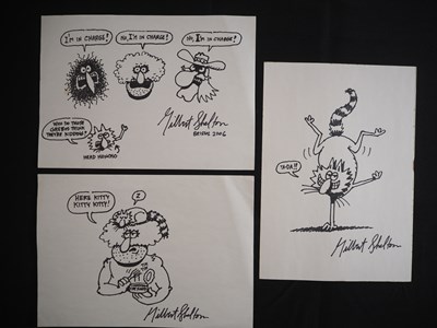 Lot 170 - GILBERT SHELTON ORIGINAL SKETCH ART (2006) -...