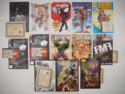 Lot 173 - SIGNED COMIC LOT (12 in Lot) - Group of signed...