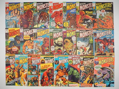 Lot 194 - WHERE MONSTERS DWELL #1, 3-14, 17, 19, 22-23,...