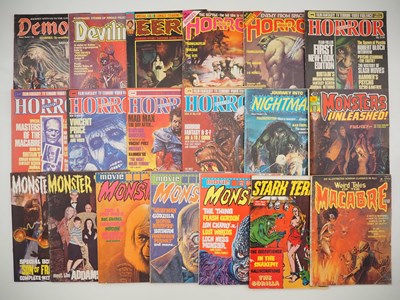 Lot 196 - HORROR MAGAZINE LOT (19 in Lot) - Includes...