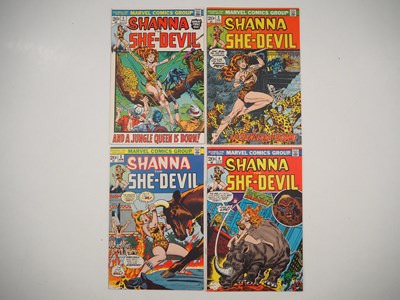 Lot 198 - SHANNA THE SHE-DEVIL #1 to 4 (4 in Lot) -...