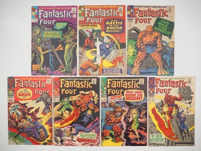 Lot 200 - FANTASTIC FOUR #37, 40, 51, 62-63, 66, 69 (7...