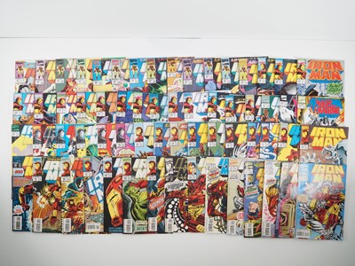 Lot 203 - IRON MAN #252 to 313 + ANNUAL 14 (63 in Lot) -...