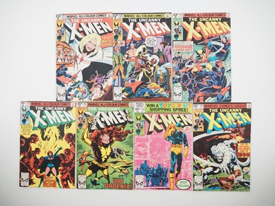 Lot 205 - UNCANNY X-MEN #131-135, 138, 140 (7 in Lot) -...