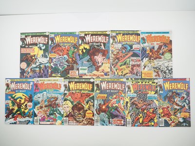 Lot 222 - WEREWOLF BY NIGHT #33 to 43 (11 in Lot) -...
