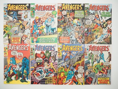 Lot 229 - AVENGERS #74, 75, 76, 77, 78, 79, 80, 81 (8 in...