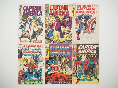 Lot 243 - CAPTAIN AMERICA #104, 108, 109, 116, 119, 137...