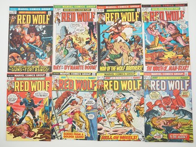 Lot 250 - RED WOLF #1-5, 7-9 (8 in Lot) - (1972/73 -...