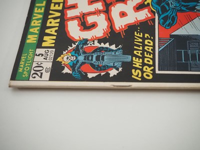 Lot 254 - MARVEL SPOTLIGHT #5 (1972 - MARVEL) - HOT Book...