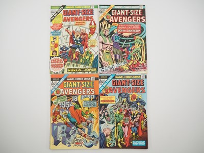 Lot 264 - GIANT-SIZE AVENGERS #1, 2, 3, 4 (4 in Lot) -...