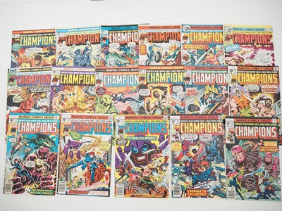 Lot 273 - THE CHAMPIONS #1 to 17 (17 in Lot) -...