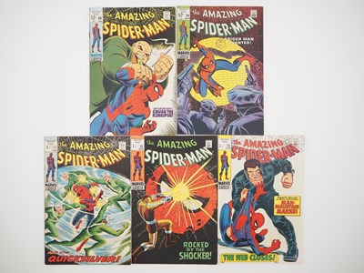 Lot 278 - AMAZING SPIDER-MAN #69, 70, 71, 72, 73 (5 in...