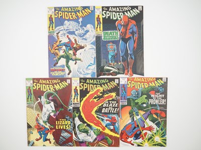 Lot 279 - AMAZING SPIDER-MAN #74, 75, 76, 77, 78 (5 in...