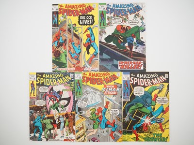 Lot 282 - AMAZING SPIDER-MAN #89, 90, 91, 92, 93 (5 in...