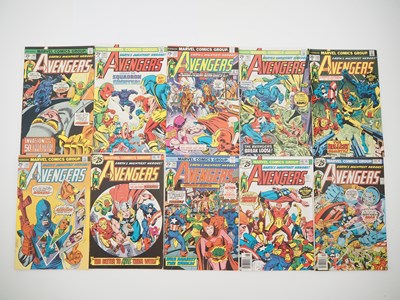 Lot 284 - AVENGERS #140 to 149 (10 in Lot) - (1975/76 -...