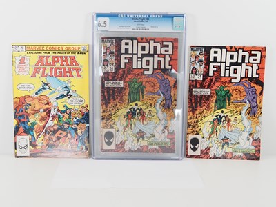 Lot 317 - ALPHA FLIGHT #1 & ALPHA FLIGHT #24 + #24...