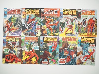Lot 351 - DAREDEVIL #58 to 67 (10 in Lot) - (1969/1970 -...