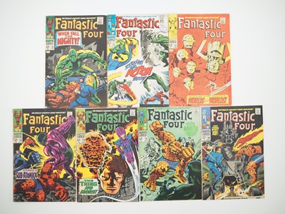 Lot 358 - FANTASTIC FOUR #70-71, 75-76, 78-80 (7 in Lot)...