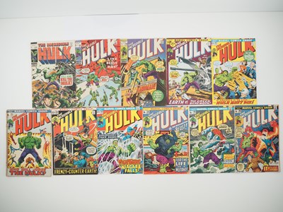 Lot 362 - INCREDIBLE HULK #120, 132, 138, 146-147, 152,...