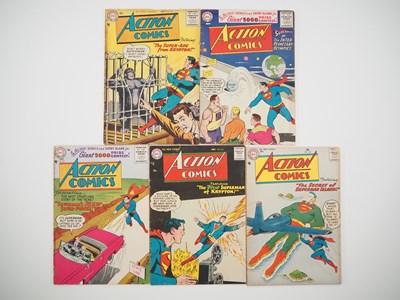 Lot 373 - ACTION COMICS #218, 220, 221, 223, 224 (5 in...