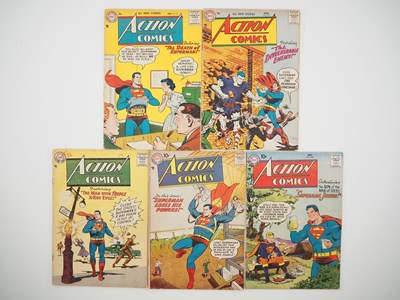 Lot 374 - ACTION COMICS #225-227, 230, 232 (5 in Lot) -...