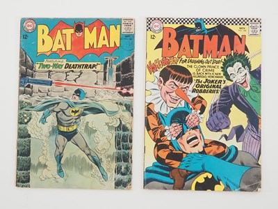 Lot 380 - BATMAN #166 & 186 (2 in Lot) - (1964/66 - DC) -...
