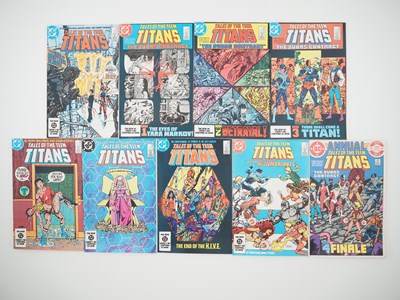 Lot 391 - TALES OF THE TEEN TITANS #41 to 48 + ANNUAL #3...
