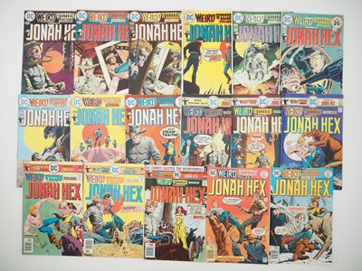Lot 396 - WEIRD WESTERN TALES #21-35, 37-38 (17 in Lot) -...