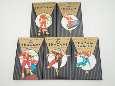 Lot 405 - SHAZAM ARCHIVE EDITIONS VOL. 1 to 4 + SHAZAM...
