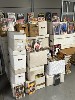 Lot 418 - HUGE MIXED COMICS LUCKY DIP JOB LOT (Circa...