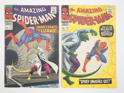 Lot 422 - AMAZING SPIDER-MAN #44 & 45 (2 in Lot) - (1967...
