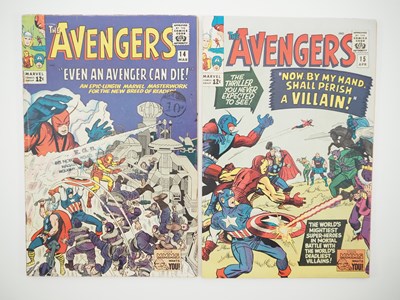 Lot 435 - AVENGERS #14 & 15 (2 in Lot) - (1965 - MARVEL)...