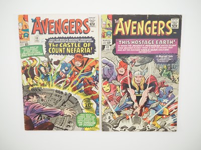 Lot 436 - AVENGERS #12 & 13 (2 in Lot) - (1965 - MARVEL)...