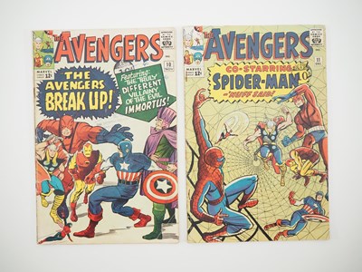 Lot 437 - AVENGERS #10 & 11 (2 in Lot) - (1964 - MARVEL)...