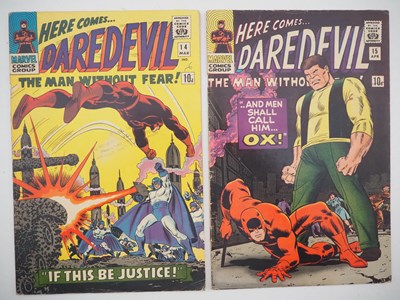 Lot 445 - DAREDEVIL #14 & 15 (2 in Lot) - (1966 - MARVEL...