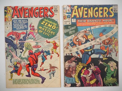 Lot 451 - AVENGERS #6 & 7 (2 in Lot) - (1964 - MARVEL -...