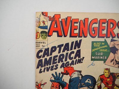 Lot 453 - AVENGERS #4 (1964 - MARVEL - UK Price Variant)...
