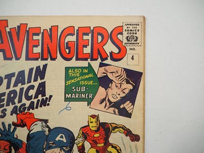 Lot 453 - AVENGERS #4 (1964 - MARVEL - UK Price Variant)...