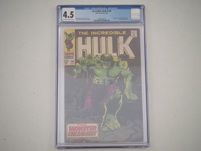 Lot 467 - INCREDIBLE HULK #105 (1968 - MARVEL) - GRADED...