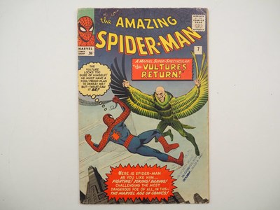 Lot 497 - AMAZING SPIDER-MAN #7 - (1963 - MARVEL - UK...